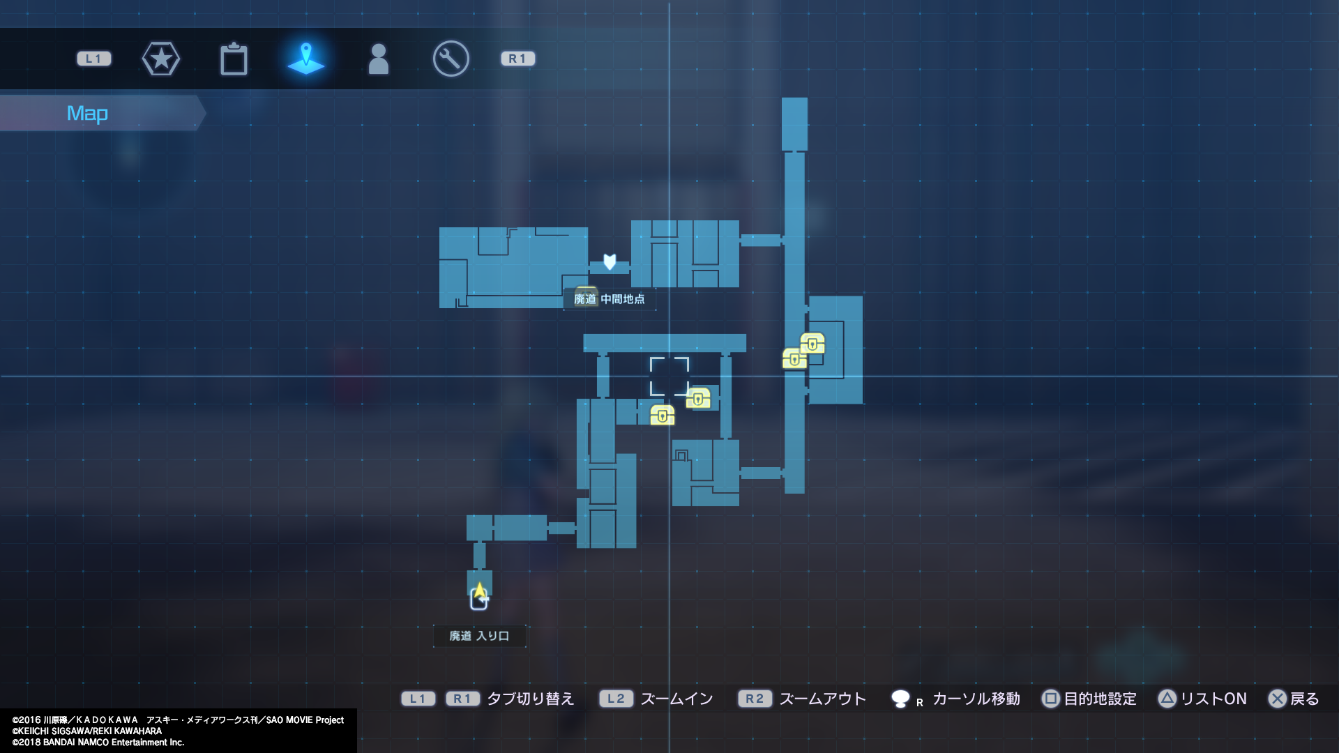 Map/オールドサウス/廃道 SAOFB wiki